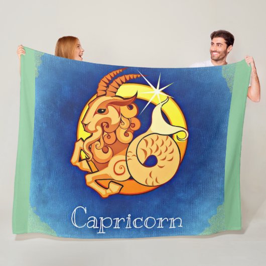 Capricorn Fleece Deken (In situ)