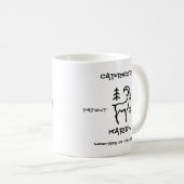 Capricorn - Gepersonaliseerd Koffiemok (Voorkant rechts)