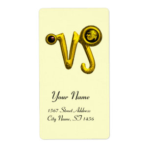 CAPRICORN GOLD ZODIAC BIRTHDAY JEWEL Black Onyx Etiket