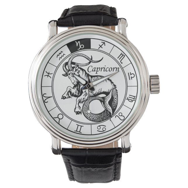 capricorn horloge (Voorkant)