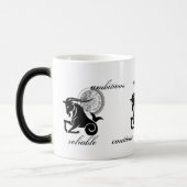 capricorn is een Grieks soort Zodiac Magische Mok (Links)