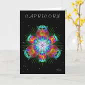 Capricorn Kaart (Gele Bloem)