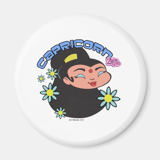 Capricorn Magnet Magneet (Voorkant)