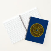 Capricorn Mandala Carnet spiral (Intérieur)