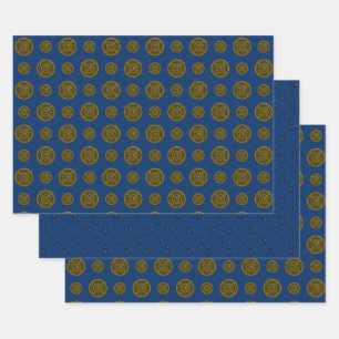 Capricorn Mandala Enveloppement Papier Set