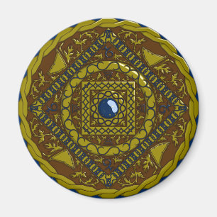 Capricorn Mandala Magnet