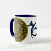 Capricorn Mandala Mug (Devant gauche)