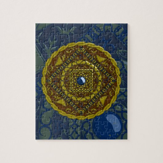 Capricorn Mandala Puzzle (Vertical)