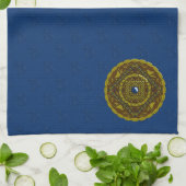 Capricorn Mandala serviette à main (Plié)