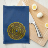 Capricorn Mandala serviette à main (Quart Plié)