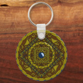 Capricorn Mandala Sleutelhanger (Voorkant)