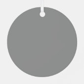 Capricorn Metalen Ornament (Achterkant)