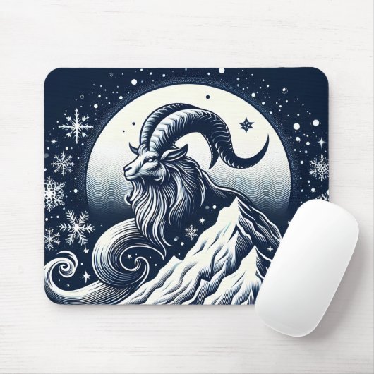 Capricorn - Mousepad Muismat (Met muis)