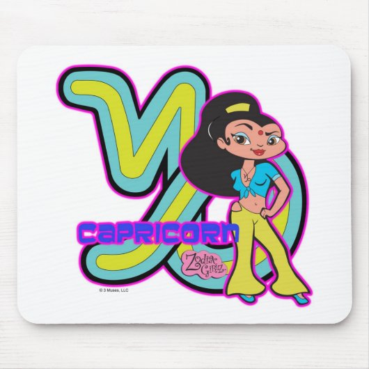 Capricorn Mousepad Muismat (Voorkant)