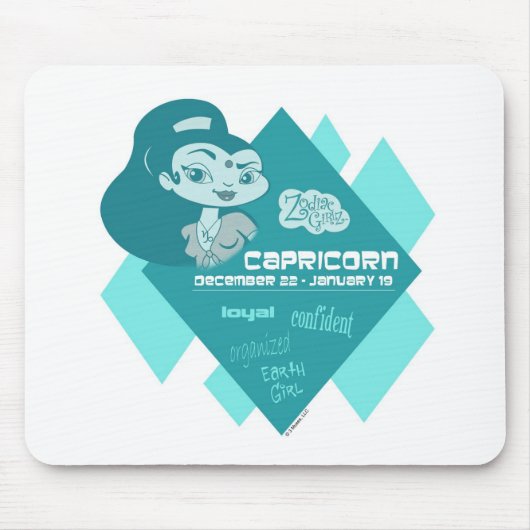 Capricorn Mousepad Muismat (Voorkant)