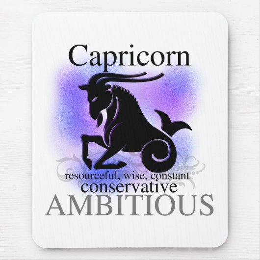 Capricorn over jou Mousepad Muismat (Voorkant)