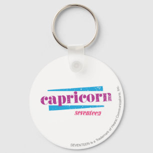 Capricorn Paars Sleutelhanger