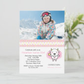 Capricorn Photo Anniversaire Fête Invitation (Debout devant)