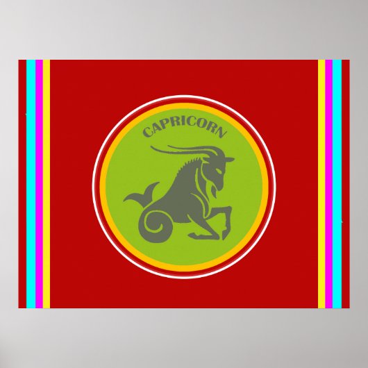 Capricorn Poster (Voorkant)