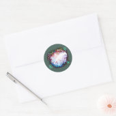 Capricorn Ronde Sticker (Envelop)