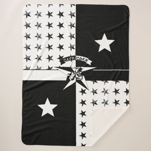 Capricorn Sherpa Deken (Voorkant)