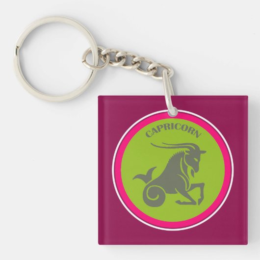 Capricorn Sleutelhanger (voorkant)