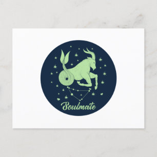 Capricorn Soulmate Zodiasignalering Soulmate L Briefkaart