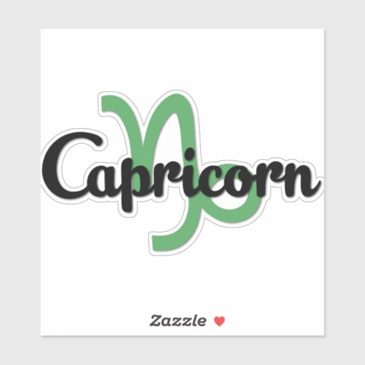 Capricorn Sticker (Vel)