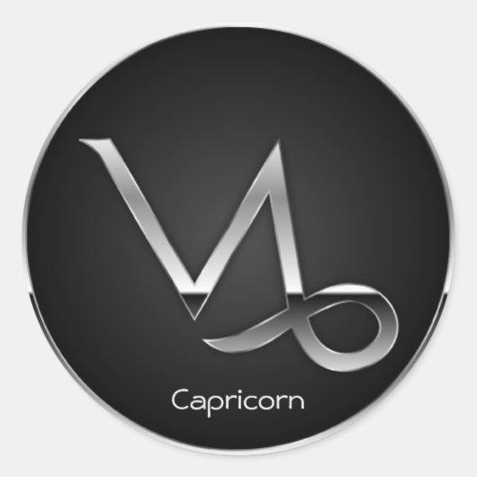 Capricorn Sticker (Voorkant)