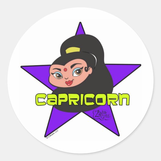 Capricorn Stickers (Voorkant)