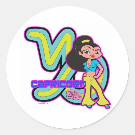 Capricorn Stickers (Voorkant)