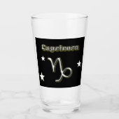Capricorn-symbool Glas (Voorkant)