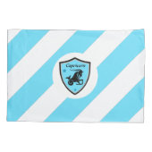 Capricorn-symbool Kussensloop (Achterkant)