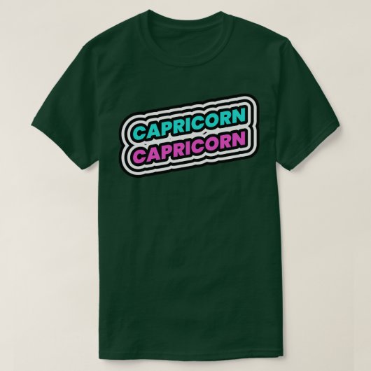 Capricorn T-shirt (Design voorkant)