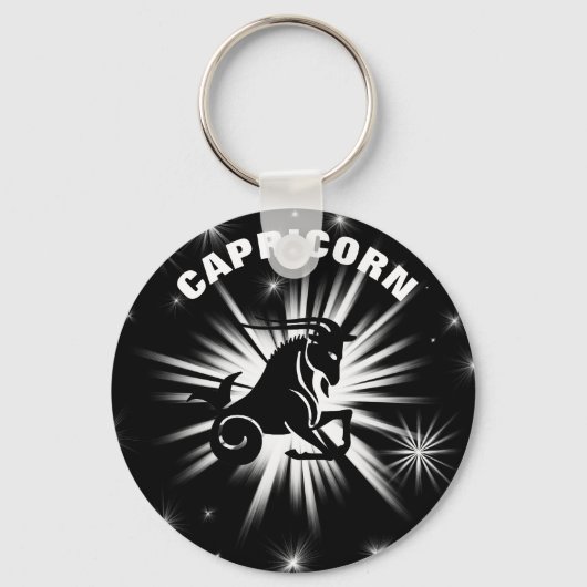 Capricorn-teken Sleutelhanger (Voorkant)