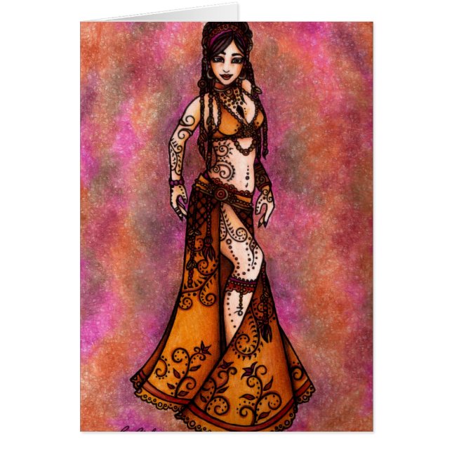 Capricorn Tribal Belly Dancer (Voorkant)