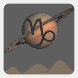 Capricorn Vierkante Sticker
