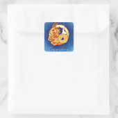 Capricorn Vierkante Sticker (Tas)