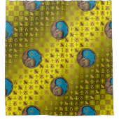 Capricorn & Water Monkey Douchegordijn (Voorkant)