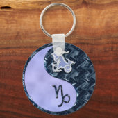 Capricorn Yin Yang Sleutelhanger (Voorkant)
