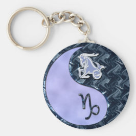 Capricorn Yin Yang Sleutelhanger