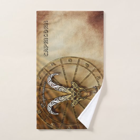 Capricorn Zodiac Astrology design Bad Handdoek (Handdoek)
