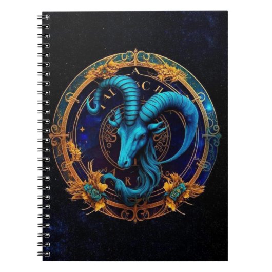 Capricorn Zodiac Carnet spiral (Devant)