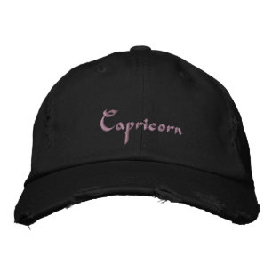 Capricorn Zodiac Casquette brodé / Casquette