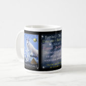 Capricorn Zodiac Cup of mok (Voorkant links)