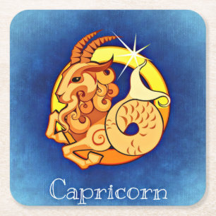 capricorn zodiac onderzetters