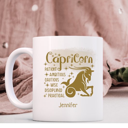 Capricorn Zodiac Personalized Traits Horoscope Koffiemok