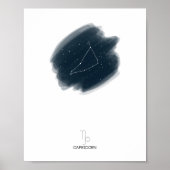 Capricorn Zodiac Poster (Voorkant)