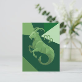 Capricorn Zodiac Sign Briefkaart
