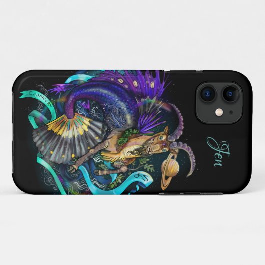 Capricorn Zodiac Sign Case-Mate iPhone Case (Achterkant (horizontaal))